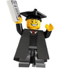 LEGO Minifigure-Graduate-Collectible Minifigures / Series 5-COL05-1-Creative Brick Builders