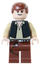 LEGO Minifigure -- Han Solo (Black Vest, Light Flesh)-Star Wars / Star Wars Episode 4/5/6 -- SW0179 -- Creative Brick Builders