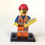 LEGO Minifigure-Hard Hat Emmet-Collectible Minifigures / The LEGO Movie-Creative Brick Builders