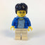 LEGO Minifigure-Harry Potter, Blue Open Shirt Torso, Tan Legs-Harry Potter / Sorcerer's Stone-HP004-Creative Brick Builders