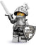 LEGO Minifigure-Heroic Knight-Collectible Minifigures / Series 9-Creative Brick Builders