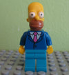 LEGO Minifigure-Homer Simpson with Tie and Jacket-Collectible Minifigures / The Simpsons Series 2-COLSIM2-1-Creative Brick Builders