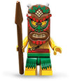 LEGO Minifigure-Island Warrior-Collectible Minifigures / Series 11-COL11-5-Creative Brick Builders
