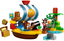 LEGO Set-Jake's Pirate Ship Bucky-Duplo / Jake And The Never Land Pirates-10514-4-Creative Brick Builders