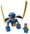 LEGO Set-Jay Nano Mech (Polybag)-Ninjago-30292-1-Creative Brick Builders