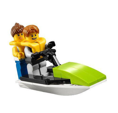 LEGO Set-Jet Ski (Polybag)-Town / City / Harbor-30015-1-Creative Brick Builders