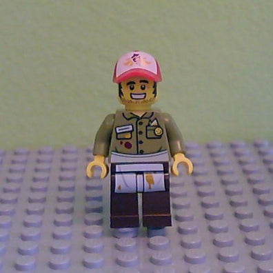 LEGO Minifigure-Kebab Bob-The LEGO Movie-TLM035-Creative Brick Builders