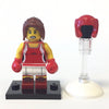 LEGO Minifigure-Kickboxer Girl-Collectible Minifigures / Series 16-COL16-8-Creative Brick Builders