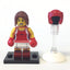 LEGO Minifigure-Kickboxer Girl-Collectible Minifigures / Series 16-COL16-8-Creative Brick Builders