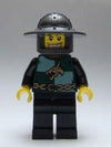 LEGO Minifigure-Kingdoms - Dragon Knight Quarters, Helmet with Broad Brim, Gold Tooth-Castle / Kingdoms-CAS487-Creative Brick Builders