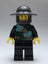 LEGO Minifigure-Kingdoms - Dragon Knight Quarters, Helmet with Broad Brim, Gold Tooth-Castle / Kingdoms-CAS487-Creative Brick Builders