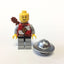 LEGO Minifigure-Kingdoms - Lion Knight Quarters, Helmet with Broad Brim, Quiver, Open Grin-Castle / Kingdoms-CAS474-Creative Brick Builders
