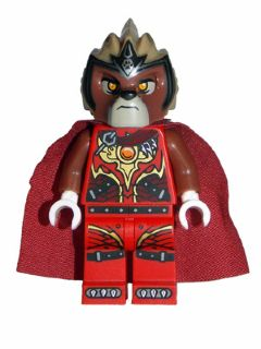LEGO Minifigure-Lavertus - Fire Chi, Cape-Legends of Chima-LOC114-Creative Brick Builders