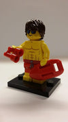 LEGO Minifigure-Lifeguard-Collectible Minifigures / Series 12-COL12-7-Creative Brick Builders