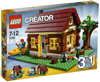 LEGO Set-Log Cabin-Creator / Model / Building-5766-1-Creative Brick Builders