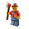 LEGO Minifigure-Lumberjack-Collectible Minifigures / Series 5-COL05-8-Creative Brick Builders