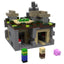 LEGO Set-Minecraft Micro World - The Village-Minecraft-21105-1-Creative Brick Builders