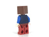 Minecraft Skin 7 - Pixelated, Blue Shirt with Porkchop Icon