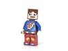 Minecraft Skin 7 - Pixelated, Blue Shirt with Porkchop Icon