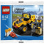 LEGO Set-Mining Quad (Polybag)-Town / City / Construction-30152-1-Creative Brick Builders