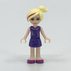 LEGO Minifigure-Natasha, Dark Purple Skirt, Dark Purple Top with Comb-Friends-FRND096-Creative Brick Builders