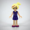 LEGO Minifigure-Natasha, Dark Purple Skirt, Dark Purple Top with Comb-Friends-FRND096-Creative Brick Builders