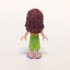 LEGO Minifigure-Olivia, Lime Cropped Trousers, Orange Top-Friends-FRND006-Creative Brick Builders