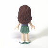 LEGO Minifigure-Olivia, Sand Green Skirt, Lavender Top with Red Cross Logo and Scarf-Friends-FRND074-Creative Brick Builders