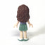 LEGO Minifigure-Olivia, Sand Green Skirt, Lavender Top with Red Cross Logo and Scarf-Friends-FRND074-Creative Brick Builders