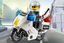 LEGO Set-Police Motorcycle - Black/Green Sticker Version-Town / City / Police-7235-4-Creative Brick Builders