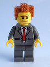 LEGO Minifigure-President Business-Collectible Minifigures / The LEGO Movie-COLTLM-2-Creative Brick Builders