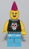 LEGO Minifigure-Punk Rocker-Collectible Minifigures / Series 4-Creative Brick Builders