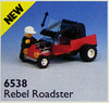 LEGO Set-Rebel Roadster-Town / Classic Town / Traffic-6538-4-Creative Brick Builders