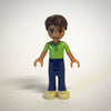 LEGO Minifigure-Robert, Dark Blue Trousers, Bright Green Polo Shirt-Friends-FRND069-Creative Brick Builders