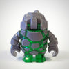 LEGO Minifigure-Rock Monster : Boulderax (Trans-Green)-Power Miners-PM001-Creative Brick Builders