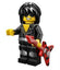 LEGO Minifigure-Rock Star-Collectible Minifigures / Series 12-Creative Brick Builders