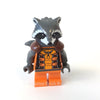 LEGO Minifigure-Rocket Raccoon - Orange Outfit-Super Heroes / Guardians of the Galaxy-SH122-Creative Brick Builders