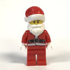LEGO Minifigure-Santa, Fur Jacket, Brown Eyebrows-Holiday / Christmas-HOL036-Creative Brick Builders