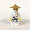 LEGO Minifigure-Sensei Wu - Pearl Gold Hat-Ninjago-NJO064-Creative Brick Builders
