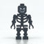 Skeleton Black with Evil Skull
