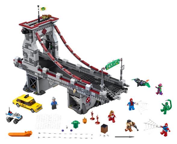 LEGO Set-Spider-Man: Web Warriors Ultimate Bridge Battle-Super