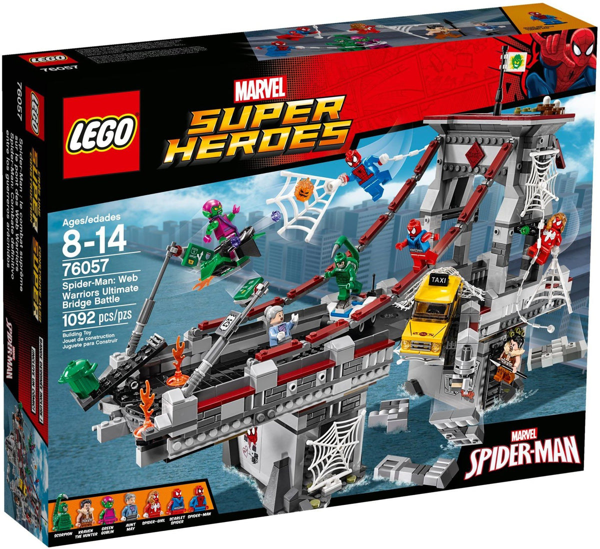 LEGO Set-Spider-Man: Web Warriors Ultimate Bridge Battle-Super