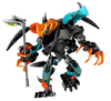 LEGO Set-SPLITTER Beast vs. FURNO & EVO-Hero Factory / Villains-44021-1-Creative Brick Builders