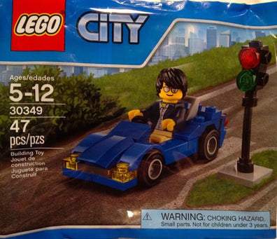 LEGO Set-Sports Car (Polybag)-Town / City / Traffic-30349-1-Creative Brick Builders