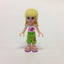 LEGO Minifigure-Stephanie, Lime Cropped Trousers, White Top-Friends-FRND028-Creative Brick Builders