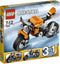 LEGO Set-Street Rebel-Creator / Model / Riding Cycle-7291-1-Creative Brick Builders