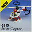 LEGO Set-Stunt Copter-Town / Classic Town / Airport-6515-4-Creative Brick Builders