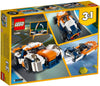 LEGO Set-Sunset Track Racer-Creator / Model / Race-31089-1-Creative Brick Builders