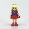 LEGO Minifigure-Supergirl - Red Skirt (41232)-DC Super Hero Girls-SHG006-Creative Brick Builders
