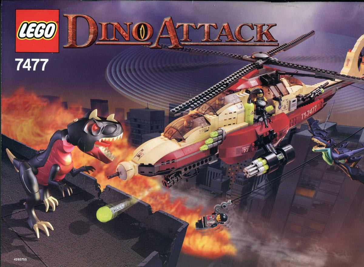 LEGO T-1 Typhoon vs. T-Rex--7477-1 – Creative Brick Builders
